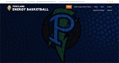 Desktop Screenshot of portlandenergybasketball.com