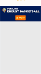 Mobile Screenshot of portlandenergybasketball.com